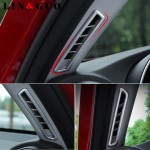 2pcs Car accessories interior Air outlet decoration frame sequins fit for Alfa romeo giulia car styling
