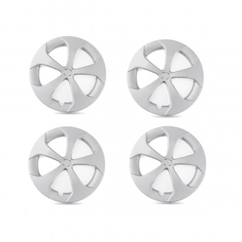 For Toyota Prius/Prius C 2012 2013 2014 2015  4pcs 16 5-spoke Silver Hubcap Wheel Cover 4260247060