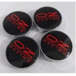 4pcs 60mm Emblem OZ Racing Aluminum Alloy Badge Sticker Wheel Hub Caps Centre Cover For Bmw KIA VW golf passat polo Hyundai Ford