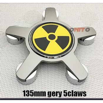 4pcs/lot Car Wheel Dust-proof emblem covers 135mm 60mm 56mm 64mm Auto wheel center cap car styling for Bomb Weapon Sign