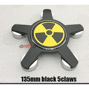 4pcs/lot Car Wheel Dust-proof emblem covers 135mm 60mm 56mm 64mm Auto wheel center cap car styling for Bomb Weapon Sign