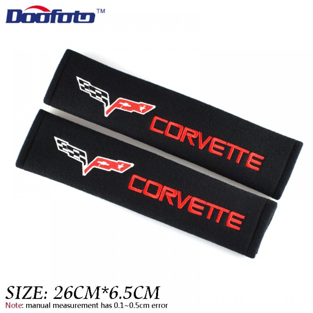 Doofoto Auto Logo Car Badge Sticker Fit For Corvette Guitar C4 C5 C6 C7 Corvette Shirt Emblem Accessories All Cotton Car Styling