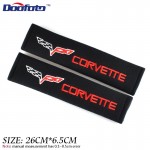 Doofoto Auto Logo Car Badge Sticker Fit For Corvette Guitar C4 C5 C6 C7 Corvette Shirt Emblem Accessories All Cotton Car Styling