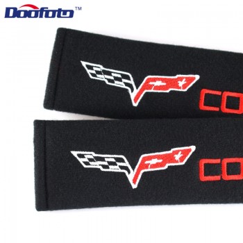 Doofoto Auto Logo Car Badge Sticker Fit For Corvette Guitar C4 C5 C6 C7 Corvette Shirt Emblem Accessories All Cotton Car Styling