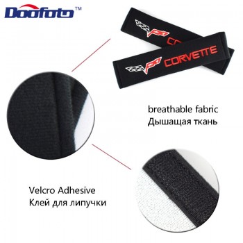 Doofoto Auto Logo Car Badge Sticker Fit For Corvette Guitar C4 C5 C6 C7 Corvette Shirt Emblem Accessories All Cotton Car Styling