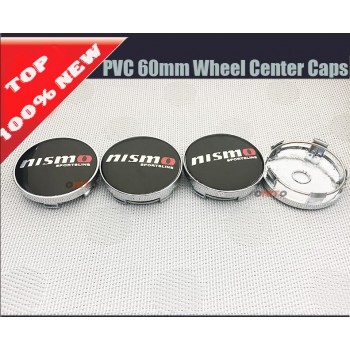 Wholesale 100pcs/lot 56mm 60mm 64mm Wheel Hub Center Caps Emblem Styling Wheel Sticker For nismo logo car emblem badge cover