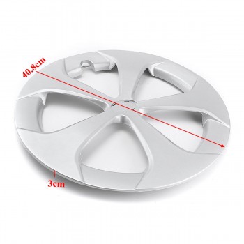 1 / 2 pcs  16 5-spoke Silver Hub caps Wheel Cover  for Toyota Prius/Prius C 2012 2013 2014 2015 4260247060 570-61167
