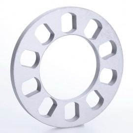 1Pc 5 hole 12mm Aluminum Auto ET Wheel Spacer Gasket Adapter FOR 5X114 5X120 5X112 5X108 5X110 5X135 5X130 Car Styling Accessory