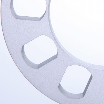 1Pc 5 hole 12mm Aluminum Auto ET Wheel Spacer Gasket Adapter FOR 5X114 5X120 5X112 5X108 5X110 5X135 5X130 Car Styling Accessory