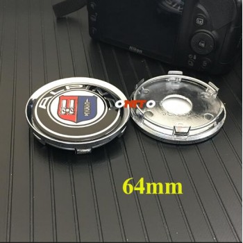 New 4pcs Wheel Center Cap Wheel Rim Badge Covers Hubcap ABS/PVC 56/60/64mm for skull alpina Auto accessories dust-proof decals