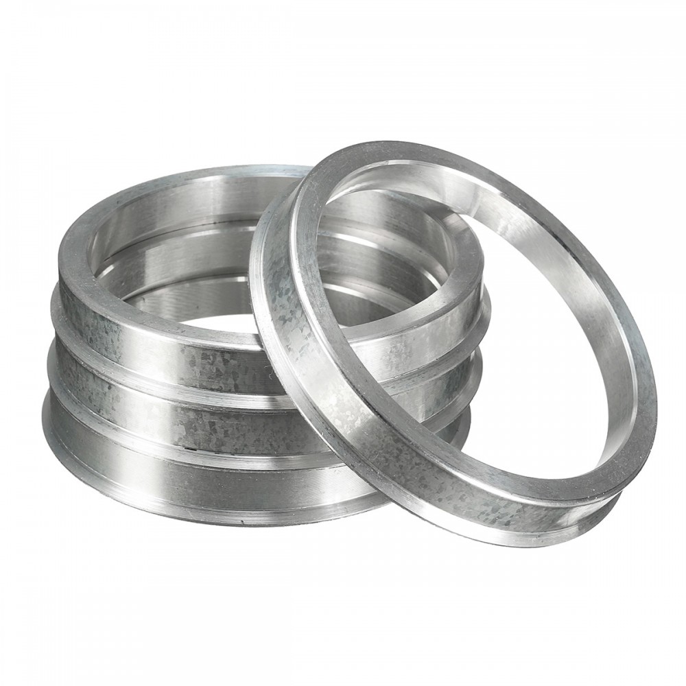 4pcs 54-62mm Aluminium Spigot Reducer Rings For VW SEAT for AUDI for MERCEDES Alloy Wheels