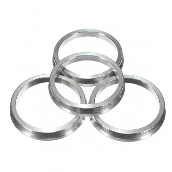 4pcs 54-62mm Aluminium Spigot Reducer Rings For VW SEAT for AUDI for MERCEDES Alloy Wheels