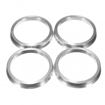 4pcs 54-62mm Aluminium Spigot Reducer Rings For VW SEAT for AUDI for MERCEDES Alloy Wheels