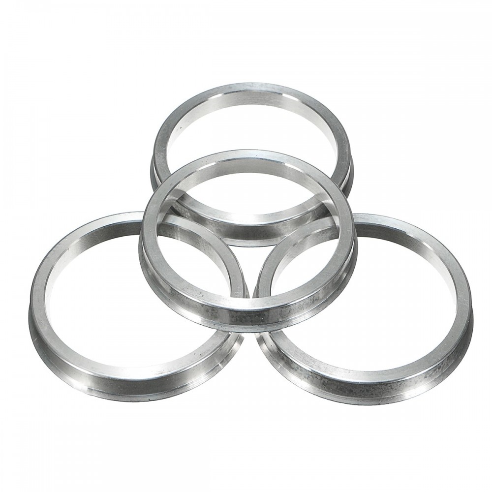 4pcs 54-62mm Aluminium Spigot Reducer Rings For VW SEAT for AUDI for MERCEDES Alloy Wheels