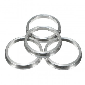 4pcs 54-62mm Aluminium Spigot Reducer Rings For VW SEAT for AUDI for MERCEDES Alloy Wheels