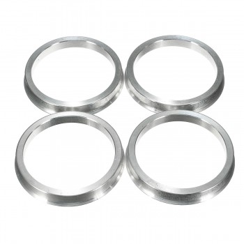 4pcs 54-62mm Aluminium Spigot Reducer Rings For VW SEAT for AUDI for MERCEDES Alloy Wheels