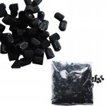 100PCS Universal Black Plastic Car Tire Valve Stem Caps Tubeless Valve Auto Replacement Wheels, Rims amp; Accessories Wholesale