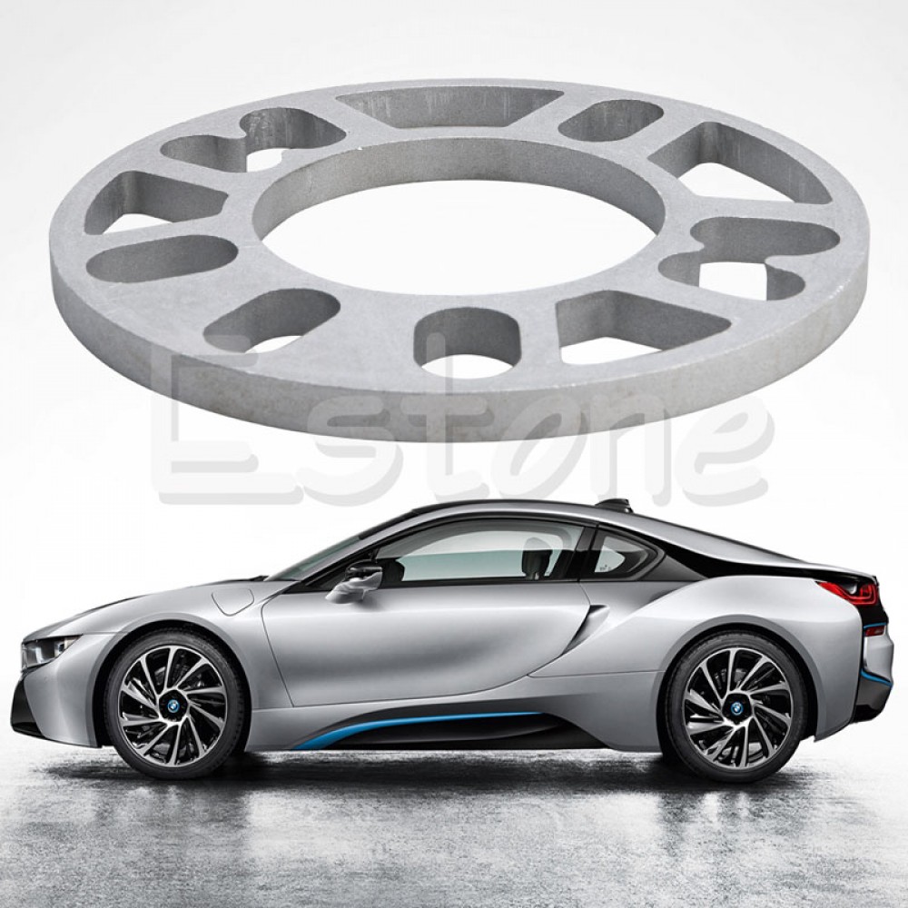 Universal 10MM Alloy Aluminum Wheel Spacers Shims Plate 4/5 Stud Fit WS-100