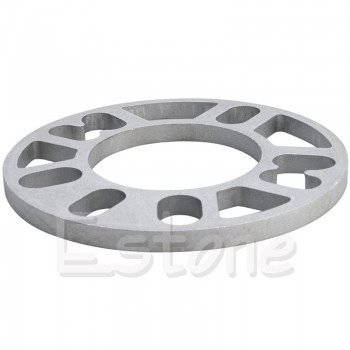 Universal 10MM Alloy Aluminum Wheel Spacers Shims Plate 4/5 Stud Fit WS-100