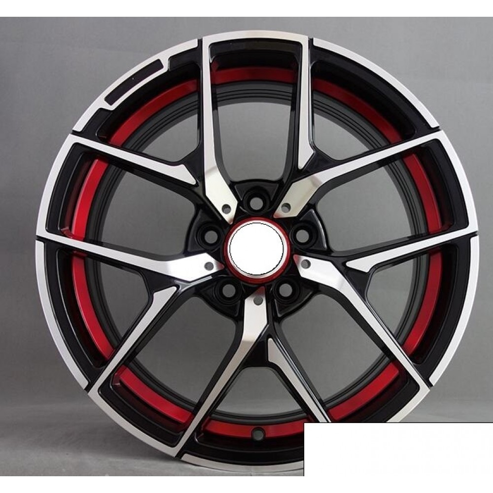 Red lip 18 inch  5x112  ET45  Car Alloy Wheel Rim fit for Mercedes W204