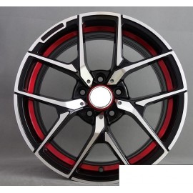 Red lip 18 inch  5x112  ET45  Car Alloy Wheel Rim fit for Mercedes W204