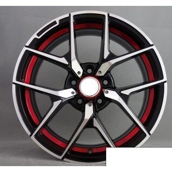 Red lip 18 inch  5x112  ET45  Car Alloy Wheel Rim fit for Mercedes W204