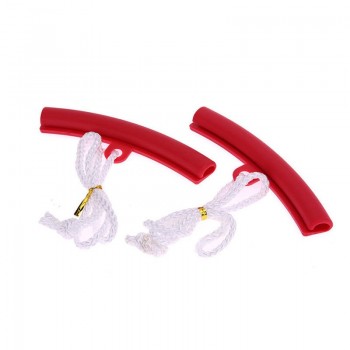 2pcs Red Motorcycle Car Saver Changing Tyre Tire Wheel Guard Rim Edge Protectors