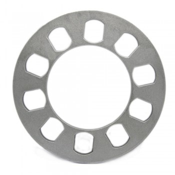 TIROL T12852a Universal Wheel Spacer 5 hole 5mm thick Aluminum Wheel adapter fit 5 lug 5X114.3 5X120 5X120.7 5X127 FREESHIPPING