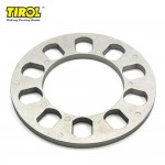TIROL T12849a Universal Wheel Spacer 5 hole 8mm thick Aluminum Wheel adapter fit 5 lug 5X114.3 5X120 5X120.7 5X127 FREESHIPPING