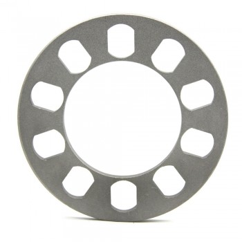 TIROL T12849a Universal Wheel Spacer 5 hole 8mm thick Aluminum Wheel adapter fit 5 lug 5X114.3 5X120 5X120.7 5X127 FREESHIPPING