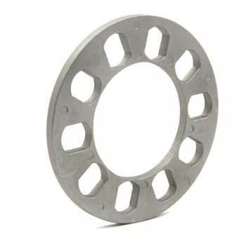 TIROL T12849a Universal Wheel Spacer 5 hole 8mm thick Aluminum Wheel adapter fit 5 lug 5X114.3 5X120 5X120.7 5X127 FREESHIPPING