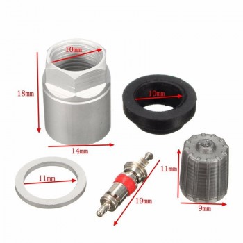 New TPMS System Tyre Pressure Sensor Valve Repair Kit (4PCS)  FOR FIT  5.7L 4.6L V8 315MHZ 025773946