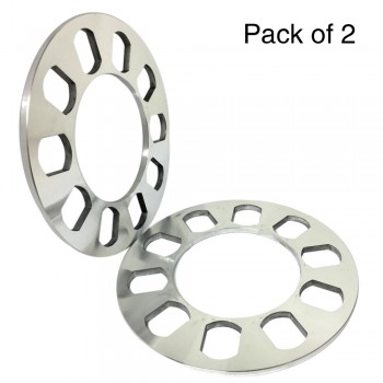 TIROL Universal Wheel Spacer 5hole Disc Brake Spacer Kit 5MM Thick wheel spacer 2PCS T12852GLa Free Shipping