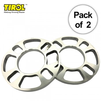 TIROL 2PCS Universal Wheel Spacer 4 hole Disc brake spacer kit 12mm thick wheel spacer T12851GL a Free Shipping
