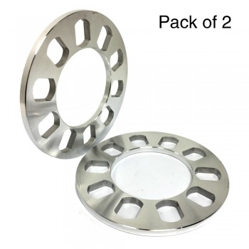 TIROL Universal Wheel Spacer 5 hole Disc brake spacer kit 8mm thick wheel spacer  2PCS T12849GLa Free Shipping