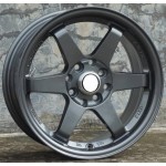 TE 37 15 inch White  15x7.0  4x100  4x114.3 Car Aluminum Alloy Wheel Rims Fit for Mazda Peugeot
