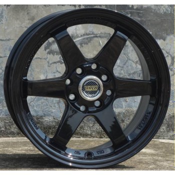 TE 37 15 inch White  15x7.0  4x100  4x114.3 Car Aluminum Alloy Wheel Rims Fit for Mazda Peugeot