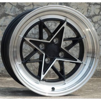 15 inch  15x8.0   4x100 Car Aluminum Alloy Wheel Rims