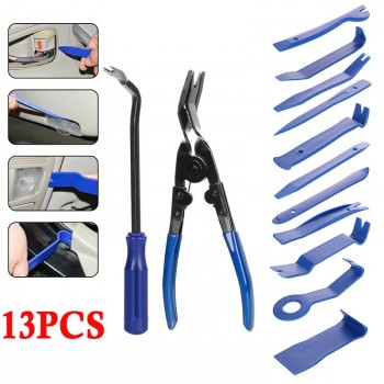 13pcs/Set Good Usage Car Disassembly Interior Kit Audio Removal Trim Panel Dashboard Car DVD Player Auto Trim Removal Tool