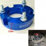 Two pcs (one pair) 32mm Aluminum Front Coil Strut Spacer Lift Up Kits for HILUX VIGO  REVO