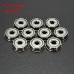 10pcs F625ZZ 5x16x5mm Flange Bushing Ball Bearings Double Shielded Car Accessories