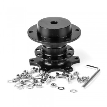 Universal Auto Steering Wheel Quick Release Hub Adapter Formula Car Style Racing Vehicle Modification Aluminum Alloy Steering