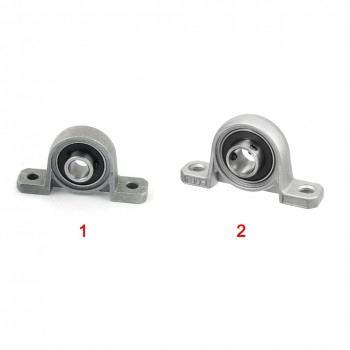 OSISTER7 Cast Iron Pillow Block Mounted Bearings KP08/KP001 Self-Alignment(8mm)