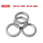 TOMMIA 57.1-56.1 Hub Centric Rings Alloy Wheels Spigot Rings Centre Rings 57.1OD 56.1ID