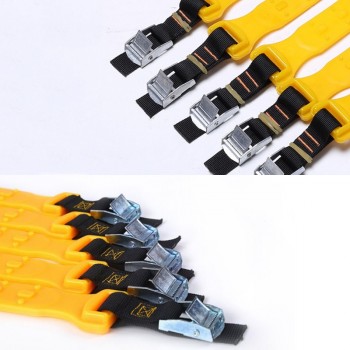 TOSPRA Auto Car Tire  Snow Chains Tendon Durable Auto SUV Winter Anti-Skid Safe Driving Belt For Ice Snow Sand Mud Road 10pcs