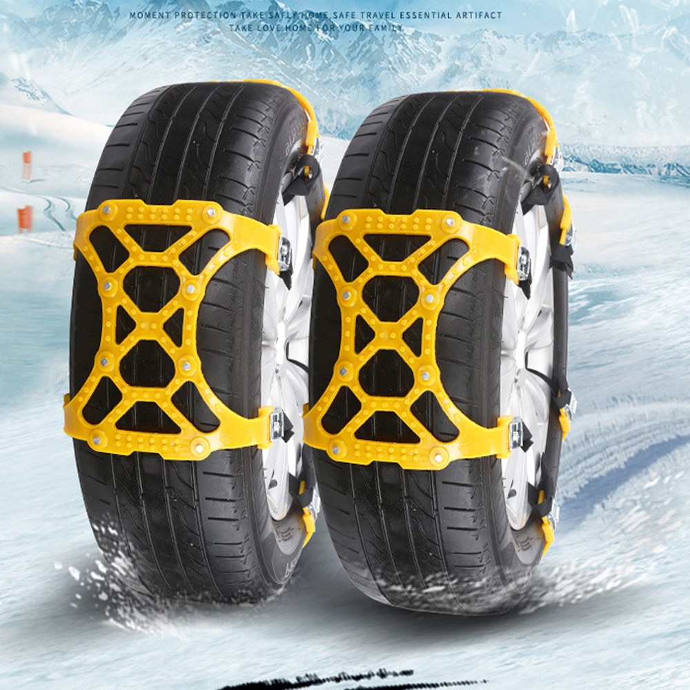 New 1PC Winter Truck Car Easy Installation Snow Chain Tire Anti-skid Belt Oct4 Drop Ship