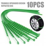 10pcs Lot Car Universal Mini Plastic Winter Tyres Wheels Snow Chains For Suv Car-Styling Anti-Skid Autocross Outdoor