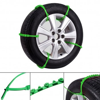 10pcs Lot Car Universal Mini Plastic Winter Tyres Wheels Snow Chains For Suv Car-Styling Anti-Skid Autocross Outdoor
