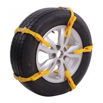 TPU Auto Tire Snow Chains Anti-Skip Belt Safe Driving For Snow Ice Sand Muddy Offroad For Most Car SUV VAN Wheel