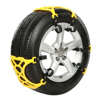 FLY5D Premium Quality PU Anti-Skid Tire Chain Automobile Snow Chains Safety And Low Temperature Resistant Suitable For Auto